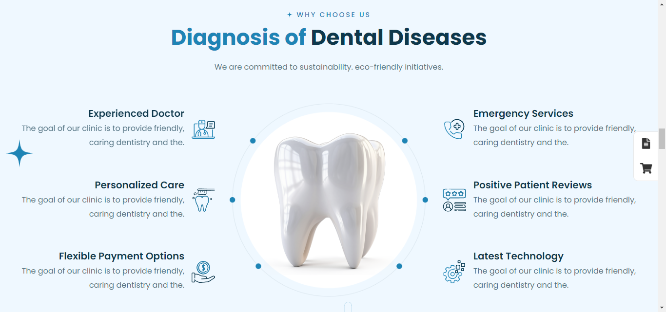 Infographic highlighting the benefits of hiring a dental website designer for optimized SEO and patient engagement