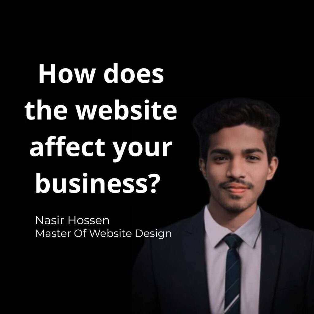 How does the website affect your business?